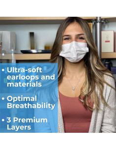 Mascarillas Desechables Litepak 125 Piezas 3 Capas Negro 2