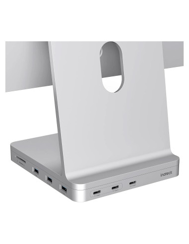 Inateck Hub USB C para iMac 24" 2021/2023 8-en-1 Plata