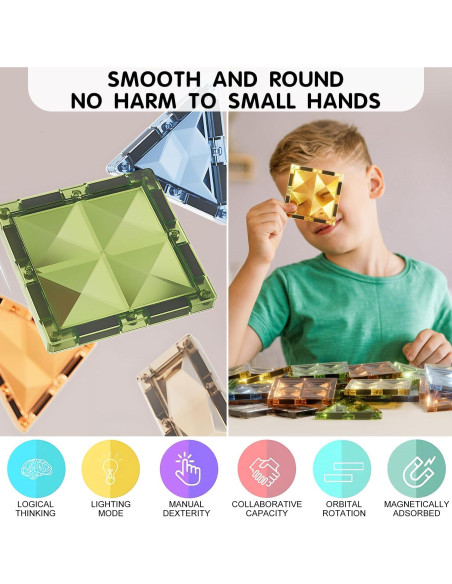Juego de Construcción Magnético 57 Pcs Unique Kids - Juguete STEM Juego de Construcción Magnético 57 Pcs Unique Kids - Juguete STEM