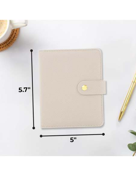 Portapasaporte ZICOTO Beige - Funda de Viaje Unisex con Soporte Portapasaporte ZICOTO Beige - Funda de Viaje Unisex con Soporte