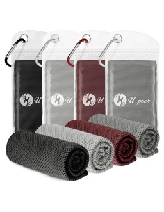 Toallas de Enfriamiento U-pick 100x30 cm - Paquete de 4