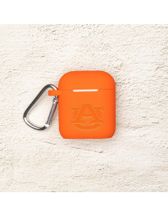 Funda de Silicona Auburn Tigers para AirPods Gen 1 y 2 - Naranja 2