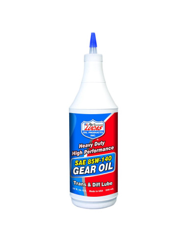 Aceite de Engranaje Lucas Oil 85W-140 12 Latas 1.89L