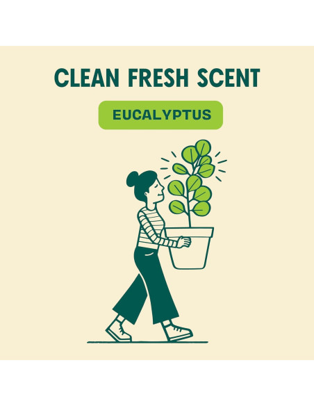 Toallitas de Limpieza de Vinagre Natural Aunt Fannie Eucalipto 35 Unidades Toallitas de Limpieza de Vinagre Natural Aunt Fannie Eucalipto 35 Unidades