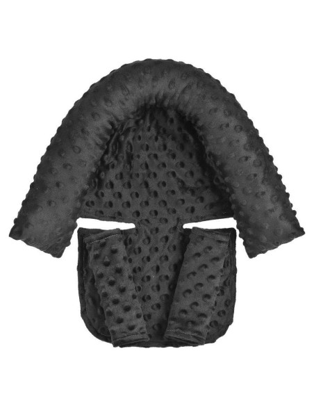 Soporte para cabeza y cubiertas de cinturón para bebé - Negro Soporte para cabeza y cubiertas de cinturón para bebé - Negro