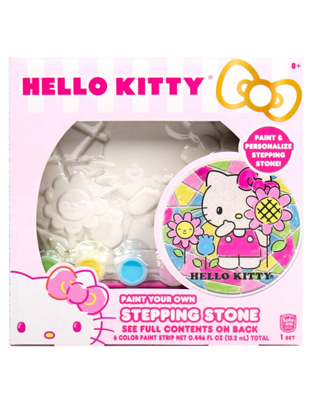 Kit de Pintura Hello Kitty - Ladrillo de Jardín 17.78 cm Kit de Pintura Hello Kitty - Ladrillo de Jardín 17.78 cm