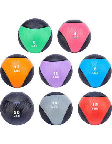 Balón Medicinal Fitvids 1.81 kg para Entrenamiento Fitness
