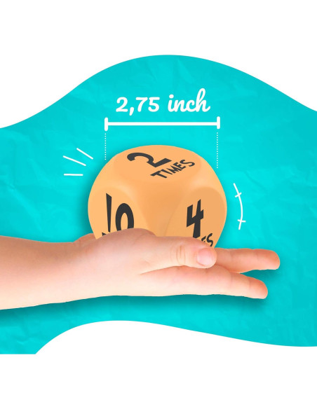 Dados de Ejercicio Skywin para Niños - Fitness Divertido 6 Caras