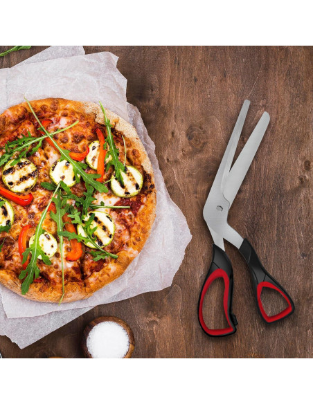 Tijeras de Pizza Heeleron Desmontables con Cuchilla de Acero Inoxidable Tijeras de Pizza Heeleron Desmontables con Cuchilla de Acero Inoxidable