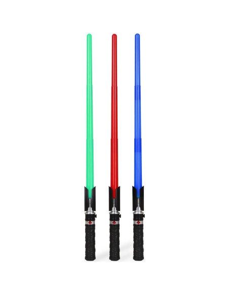 Sable Iluminado MewduMewdu LED Rojo Azul Verde 77.96 cm Sable Iluminado MewduMewdu LED Rojo Azul Verde 77.96 cm