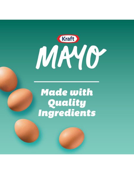 Mayonesa Kraft Real Mayo 355 ml - Cremosa y Suave Mayonesa Kraft Real Mayo 355 ml - Cremosa y Suave