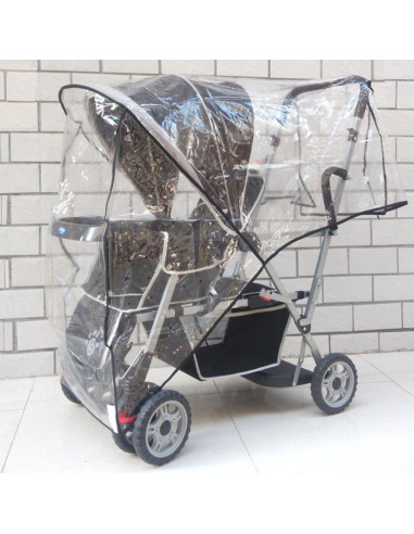 Cubierta de Lluvia Doble Aligle para Carrito Universal Bebé