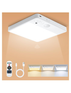 Luz de Techo LED Karjoefar 7000mAh con Control Remoto y 3 Modos