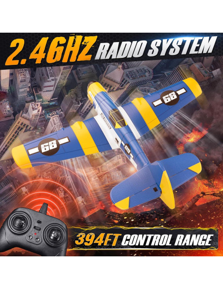 Avión RC BEZGAR Z61 con Giroscopio y Luces LED Avión RC BEZGAR Z61 con Giroscopio y Luces LED