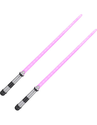 Sable de Luz Rosa Blinkee 71 cm 22 LEDs Brillantes