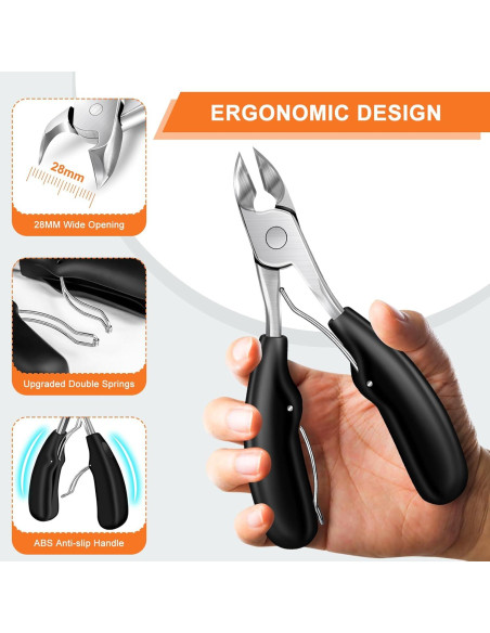 Cortauñas DRMODE Profesional para Uñas Gruesas y Encarnadas Cortauñas DRMODE Profesional para Uñas Gruesas y Encarnadas
