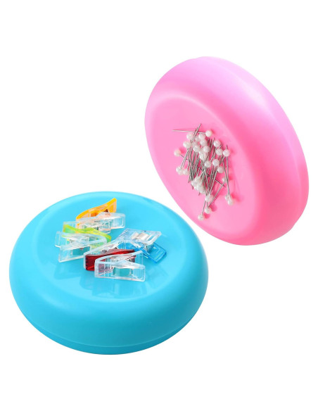 Waydress 2 Piezas Almohadilla Magnética para Clips de Papel Waydress 2 Piezas Almohadilla Magnética para Clips de Papel