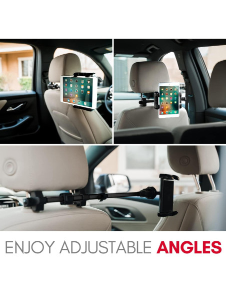 Soporte para Tableta Macally HRMOUNTPROB Ajustable Coche Soporte para Tableta Macally HRMOUNTPROB Ajustable Coche