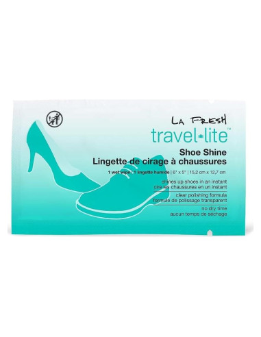 Toallitas de Limpieza para Zapatos LA Fresh - 50 Unidades