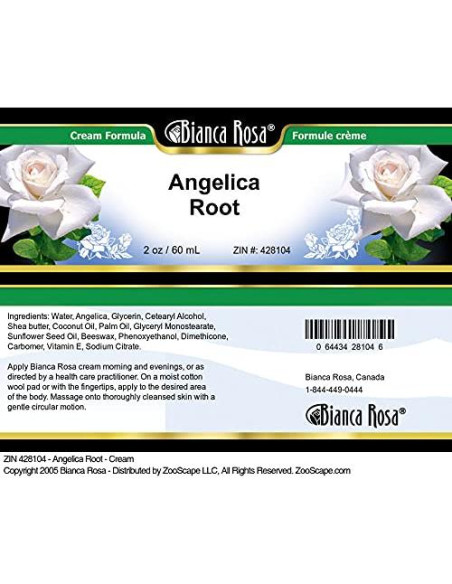 Crema Raíz de Angélica Bianca Rosa 100 g - Cuidado Natural Crema Raíz de Angélica Bianca Rosa 100 g - Cuidado Natural