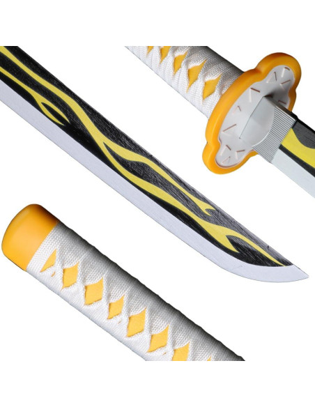Espada de Cosplay Demon Slayer AN SWALLOW 67 cm con Soporte Espada de Cosplay Demon Slayer AN SWALLOW 67 cm con Soporte
