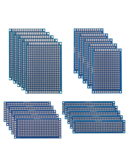 Kit 20PCS Placas PCB Doble Cara ALAMSCN 1.6mm para DIY Kit 20PCS Placas PCB Doble Cara ALAMSCN 1.6mm para DIY