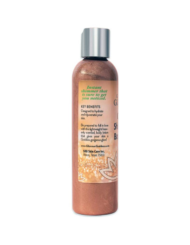 Loción Corporal Bronceadora Orgánica Glimmer Goddess 226 g