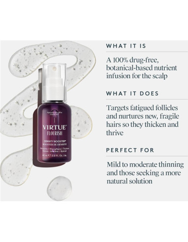 Spray Aumento Densidad Cabello Virtue Flourish 59 ml