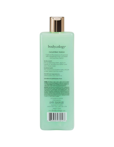 Jabón Corporal Bodycology Pepino y Melón 454 g Jabón Corporal Bodycology Pepino y Melón 454 g