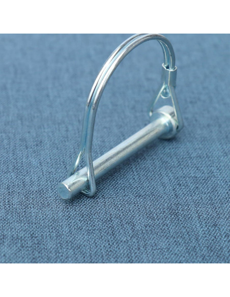 Pasador de Acoplador de Remolque Tivnhuils 2Pcs Acero Galvanizado Pasador de Acoplador de Remolque Tivnhuils 2Pcs Acero Galvanizado