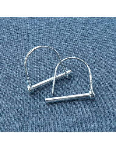 Pasador de Acoplador de Remolque Tivnhuils 2Pcs Acero Galvanizado