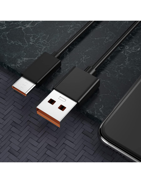 Cable de Carga USB Tipo C Toxaoii 1m para Linternas Cable de Carga USB Tipo C Toxaoii 1m para Linternas