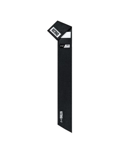 Toalla Deportiva Nxtrnd Streamer Microfibra Negra 61x7.6 cm