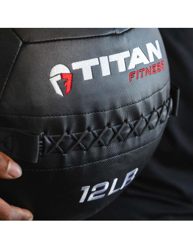 Bola de Medicina de Pared Titan Fitness 2.7 kg Antideslizante