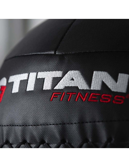 Bola de Medicina de Pared Titan Fitness 2.7 kg Antideslizante Bola de Medicina de Pared Titan Fitness 2.7 kg Antideslizante