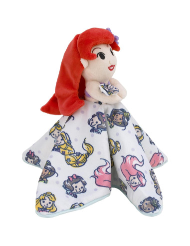 Manta de Seguridad Lovey Disney Ariel y Princesa 35.56 cm