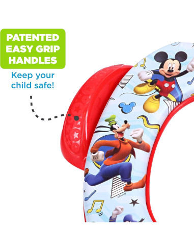 Asiento de Baño Suave Disney Mickey Mouse 33.8x6.4 cm