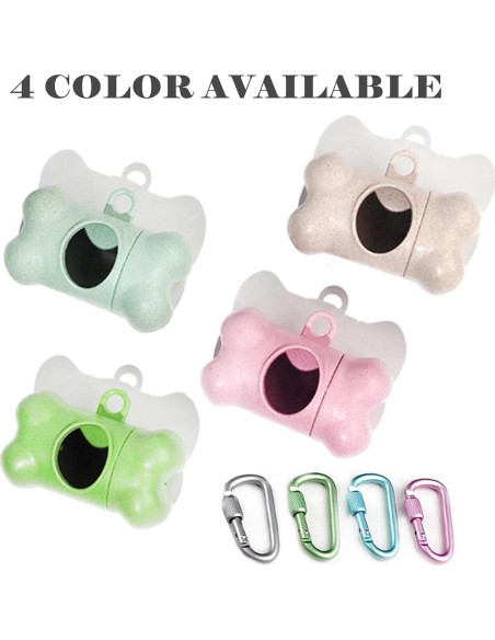 Dispensador de Bolsas para Excremento de Perro YUCHIYA Beige Dispensador de Bolsas para Excremento de Perro YUCHIYA Beige