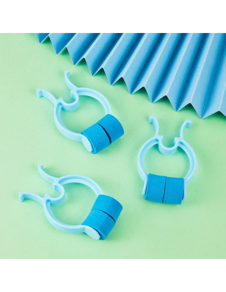 Clips de Parada Nasal de Espuma Frienda - 60 Piezas Azul Clips de Parada Nasal de Espuma Frienda - 60 Piezas Azul