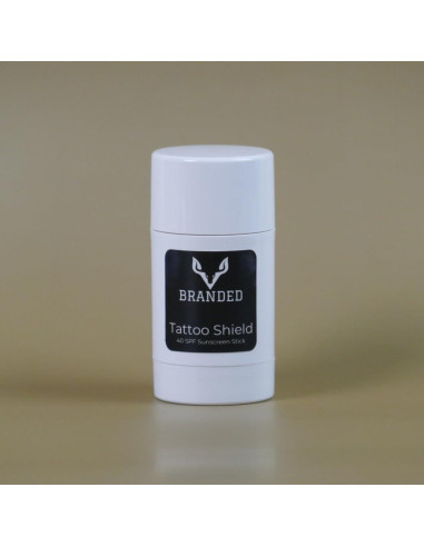 Protector Solar Natural en Barra para Tatuajes SPF 40 - Óxido de Zinc