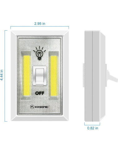 Luz Nocturna LED K KASONIC 200 Lúmenes Inalámbrica 4 Paquete