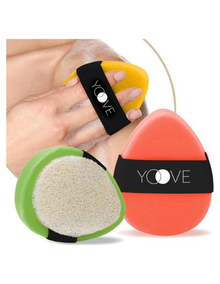 Jabón Natural Exfoliante Yoove 3 Piezas con Frutas Jabón Natural Exfoliante Yoove 3 Piezas con Frutas