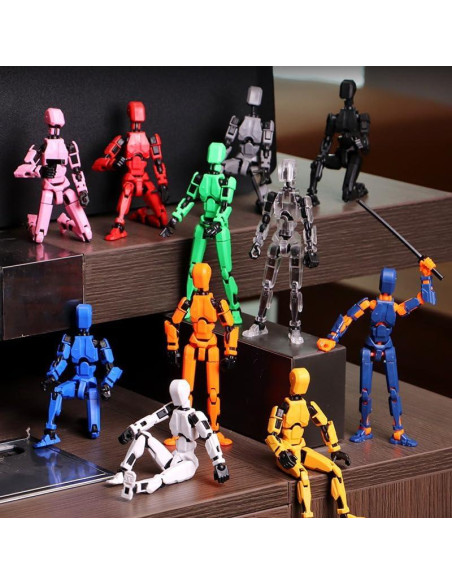 Figura de Acción Titan 13 Yewmow 9 Piezas Multijoint Figura de Acción Titan 13 Yewmow 9 Piezas Multijoint