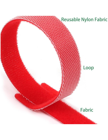 Bridas Reutilizables 180 PCS Nylon Multicolor 4-10 cm Bridas Reutilizables 180 PCS Nylon Multicolor 4-10 cm
