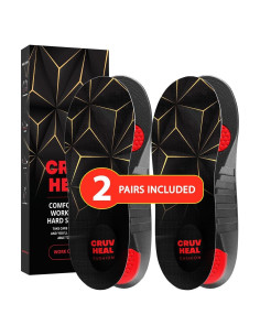 2 Pares de Plantillas Comfort Pro CRUVHEAL - Alivio Dolor Pies
