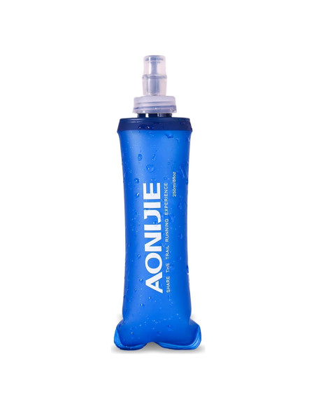 Botella de Agua Plegable TRIWONDER 250ml Sin BPA para Correr Botella de Agua Plegable TRIWONDER 250ml Sin BPA para Correr