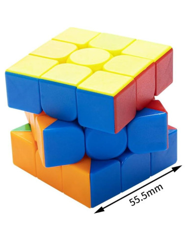 Juego de 12 Cubos Mágicos HELLOCUBE 3x3 para Niños