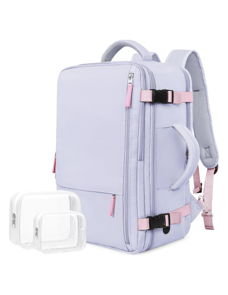 Mochila de viaje Rinlist para laptop 15.6" morado Mochila de viaje Rinlist para laptop 15.6" morado