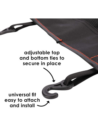 Organizador de Asiento Trasero Diono Stow n Go Negro 45.7x25.4 cm