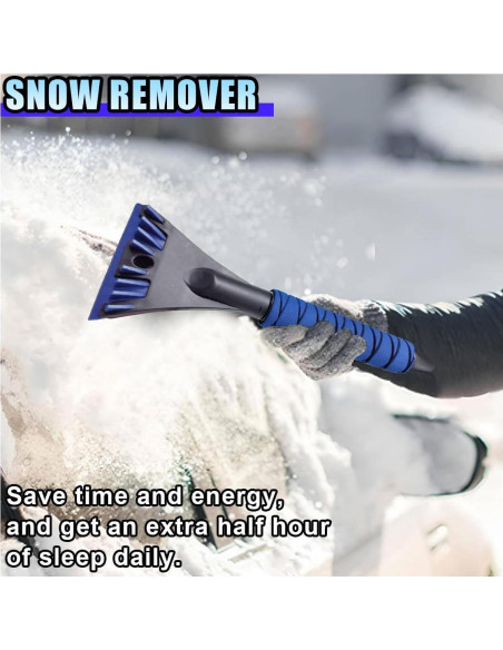 Raspador de Hielo para Coche LAINLOY 31.87 cm Azul Raspador de Hielo para Coche LAINLOY 31.87 cm Azul
